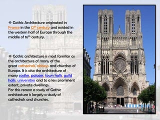 Gothic Architecture