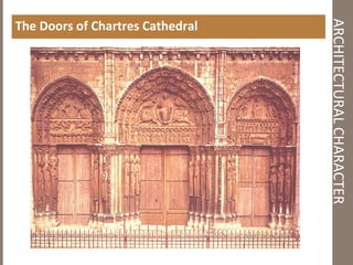 ARCHITECTURALCHARACTER
The Doors of Chartres Cathedral
 