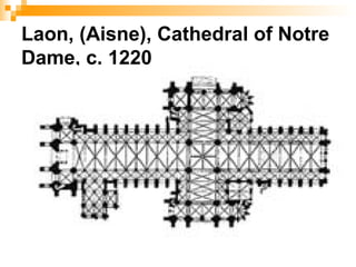 Laon, (Aisne), Cathedral of Notre
Dame, c. 1220
 