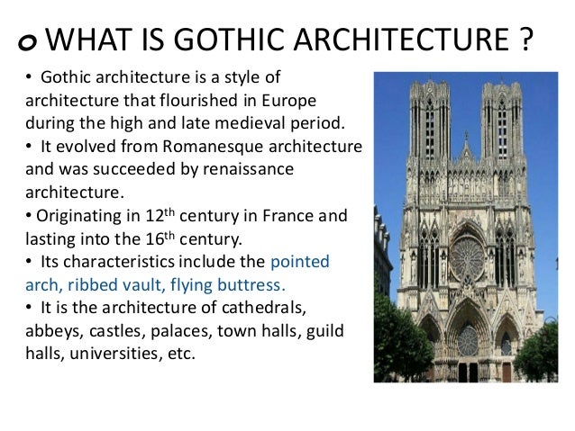 Gothic Architecture 