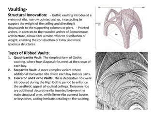 gothic architecture case study for architecture | PPTX