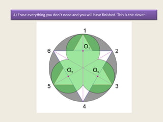 4) Erase everything you don´t need and you will have finished. This is the clover
 