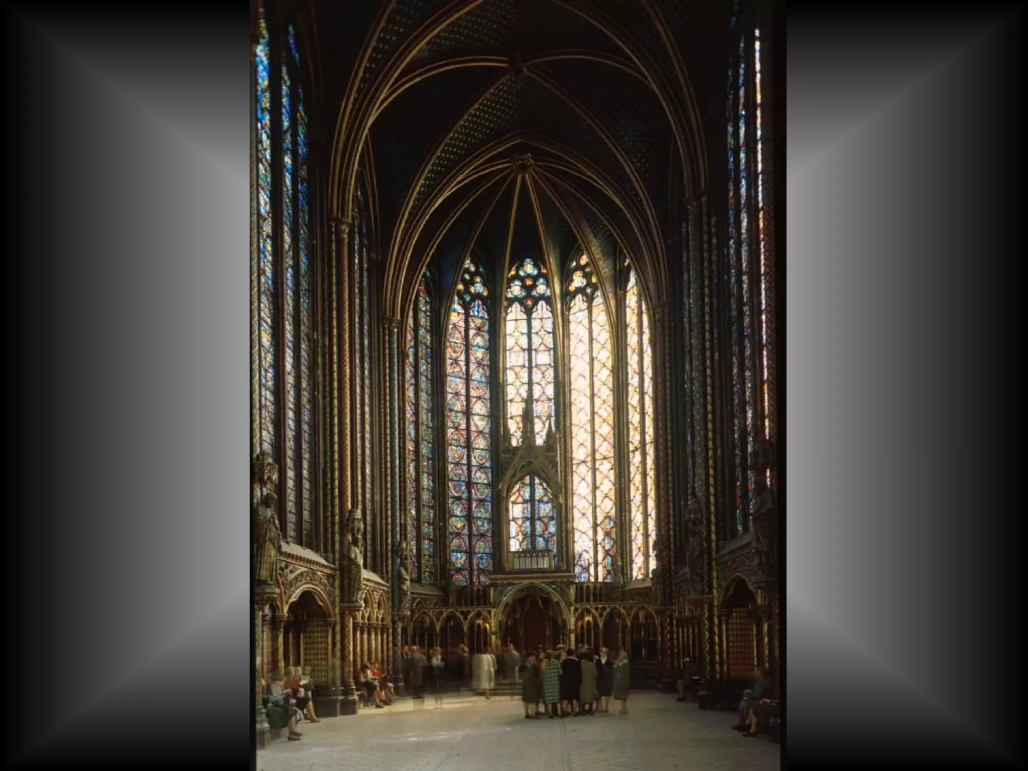Sainte Chapelle, interior 