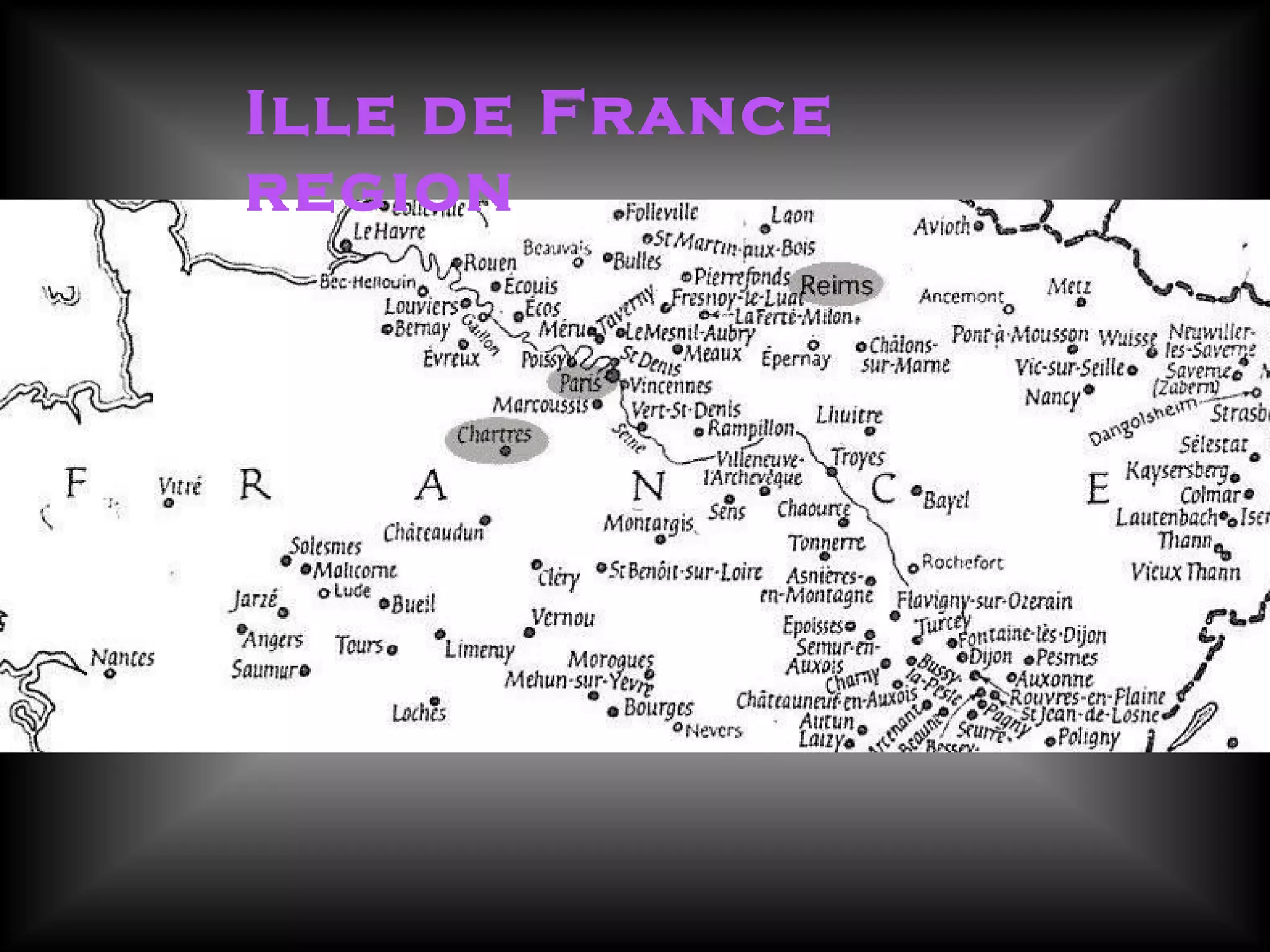Ille de France region 