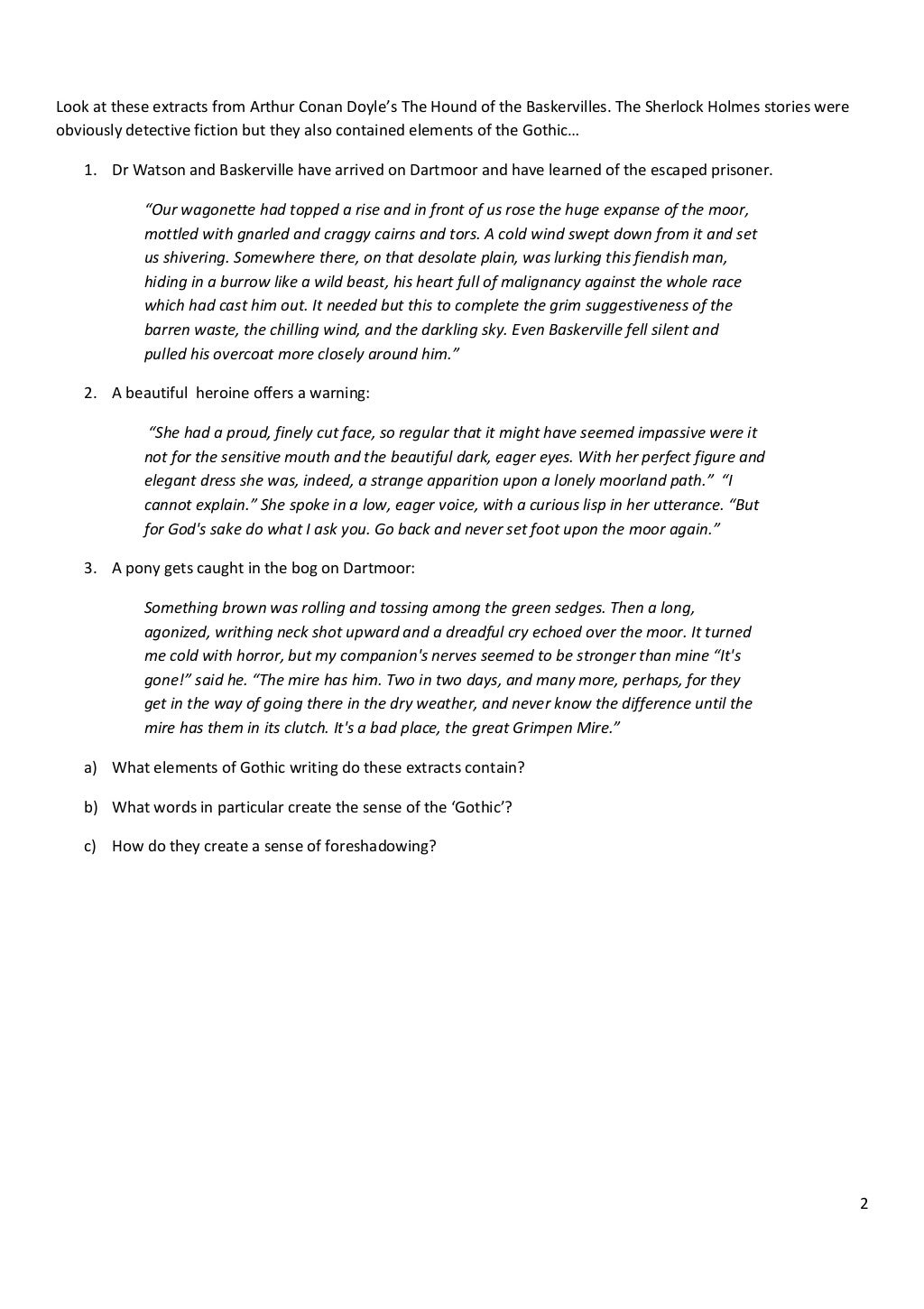 English literature picture