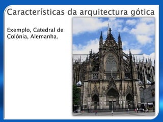 Características da arquitectura góticaArcos botantesExemplo, Catedral de Saint-Étienne, Toulouse