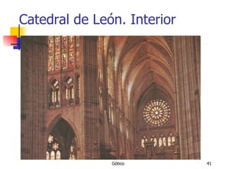 Catedral de León. Interior 