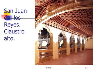 San Juan de  los Reyes. Claustro alto. 