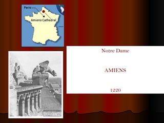 Notre Dame AMIENS 1220 