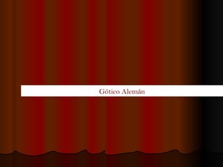 Gótico Alemán 