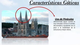 Pinaculo ARQ. GÓTICA - CATEDRAL DE BURGOS | PDF