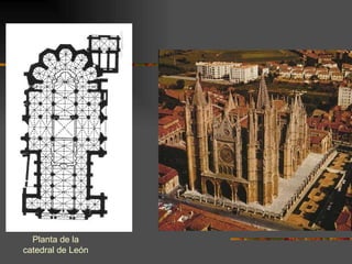 Planta de la catedral de León 
