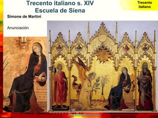 Trecento italiano s. XIV                 Trecento
                                                   italiano
            ...