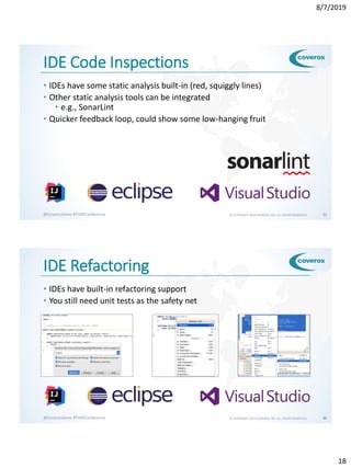 Get to Green: How to Safely Refactor Legacy Code | PDF