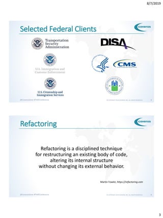 Get to Green: How to Safely Refactor Legacy Code | PDF