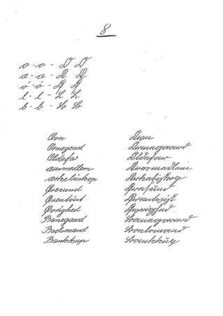 Learn to write in Gothic (Danish)