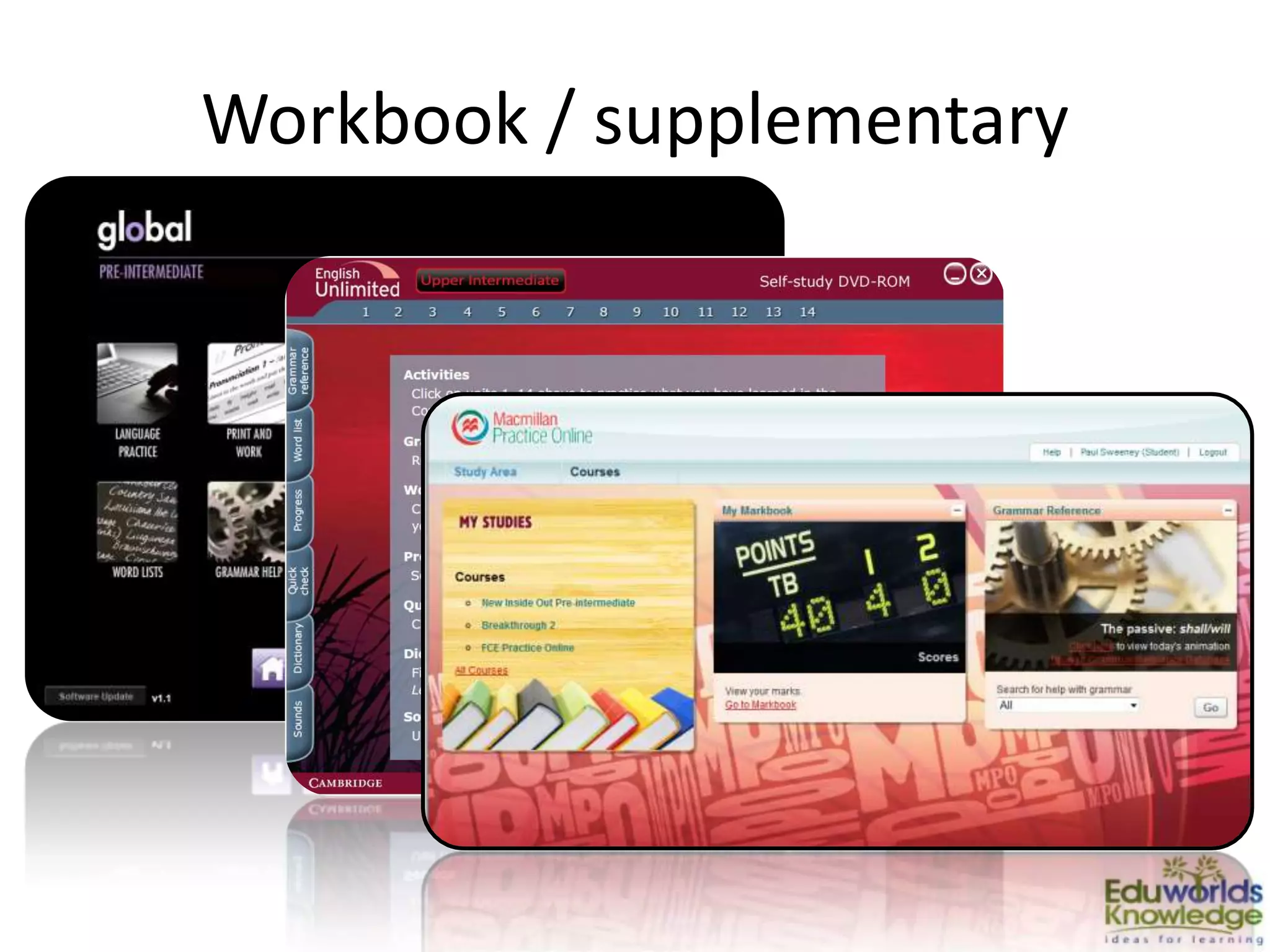 Workbook / supplementary
 