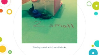 The Square side is 2 small ducks
 