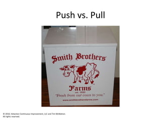 Push vs. Pull