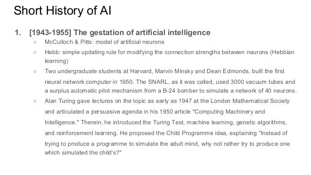artificial intelligence examples