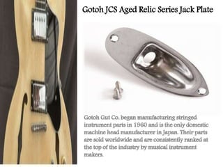Gotoh JCS Aged Relic Series Jack Plate
 