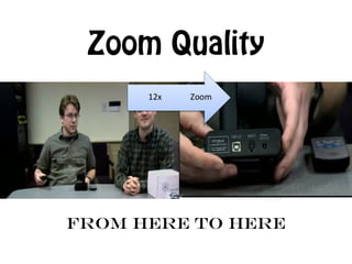 Zoom Quality
From Here to Here
 