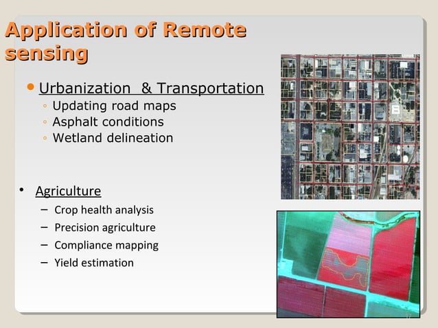 Remote sensing & Gis | PPT | Geography | Science