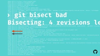 a98e343 2013-12-17 vm_trace.c: isolate exceptions [nobu] 
8859ff1 2013-12-17 configure.in: add $CPPFLAGS [nobu] 
2f346cb 2013-12-17 configure.in: use $DTRACE [nobu] 
ef9ea04 2013-12-17 configure.in: move opt-dir option [nobu] 
5ea9849 2013-12-17 gc.c: prototype [nobu] 
7a24660 2013-12-17 Makefile.in, configure.in: cppflags [nobu] 
7c51c8f 2013-12-17 configure.in: build probes with systemtap's dtrace wrapper [tmm1] 
e80f2c1 2013-12-16 * lib/rubygems: Update to RubyGems master 1c5f4b3. Allows rubygems repackagers to disable backward-compatible shared gem directory behavior. * test/rubygems: 
45c858d 2013-12-16 * 2013-12-17 [svn] 
14e213c 2013-12-16 * NEWS (RDoc): Update version number so I don't have to change it for the final release. [drbrain] 
26e425e 2013-12-16 hash.c: typo [nobu] 
4210568 2013-12-16 fix typos [kazu] 
9931920 2013-12-16 * NEWS: mention about Hash#reject. [nobu] 
0988148 2013-12-16 hash.c: warnings in rb_hash_reject [nobu] 
6cd0d06 2013-12-16 hash.c: refactor loop [nobu] 
62c7356 2013-12-16 test_process.rb: fix for 32bit platforms [nobu] 
c560193 2013-12-16 class.c: fix option hash [nobu] 
5515c56 2013-12-16 test_io.rb: IO.write test [nobu] 
9ae9f7c 2013-12-16 * gc.c (rb_objspace_markable_object_p): should check special_const_p first (by is_markable_object()). [ko1] 
d4f80bd 2013-12-16 * ext/objspace/objspace.c (reachable_object_from_root_i): use compare_by_identity hash to avoid hash modify problem during iteration. [Bug #9252] * ext/objspac 
295fe99 2013-12-16 * sample/exyacc.rb: Fix typo in a variable name [a_matsuda] 
f89bd95 2013-12-16 * remove trailing spaces. [nobu] 
8d254db 2013-12-16 * gc.c (gc_verify_internal_consistency): should not use rb_objspace_each_objects() because it call rest_sweep(). [ko1] 
1a209e4 2013-12-16 * gc.c (rb_objspace_markable_object_p): fix last commit (build error). [ko1] 
1779f77 2013-12-16 * gc.c (rb_objspace_markable_object_p): it should be live objects. [ko1] 
60b7bd2 2013-12-16 * gc.c (rb_objspace_each_objects): should not clear dont_lazy_sweep flag in nested case. [ko1] 
d8eb7f3 2013-12-16 * vm_method.c (rb_method_entry_make): fix WB miss. Note that rb_method_entry_t::klass is not constified. We may constify this field. * test/ruby/test_alias.rb: 
c3405de 2013-12-16 * ChangeLog: [DOC] Fix typo [a_matsuda] 
4fcdce3 2013-12-16 * remove trailing spaces. [nobu] 
c979a67 2013-12-16 * gc.c: use gc_verify_internal_consistency() instead of gc_check_before_marks_i() for check consistency on RGENGC_CHECK_MODE >= 2. [ko1] 
2a73294 2013-12-16 * process.c (make_clock_result): add :second as a unit for Process.clock_gettime. [naruse] 
b7cbdcc 2013-12-16 suppress warning: SAFE=3 does no sandboxing [naruse] 
dfa892a 2013-12-16 * gc.c: introduce GC.verify_internal_consistency method to verify GC internal data structure. Now this method only checks geneartion (old/young) consistency. [ko 
d87de08 2013-12-16 typo: wheb -> when [tmm1] 
ef6c90f 2013-12-16 * 2013-12-16 [svn] 
99df7a1 2013-12-16 gc.c: fix build with RGENGC_ESTIMATE_OLDMALLOC=0 [tmm1] 
0e52301 2013-12-15 test_logger.rb: fix system dependent test [nobu] 
0bb4934 2013-12-15 test_dir.rb: fix system dependent test [nobu] 
1448b0a 2013-12-15 * ext/objspace/objspace.c (reachable_object_from_root_i): reachable objects should not include categories and 
6c9a3cb 2013-12-15 * lib/rubygems/basic_specification.rb (class Gem): Revert r44213, it causes SystemStackError for bundler [drbrain] 
b3348dd 2013-12-14 envutil.rb: reduce wait [nobu] 
b464418 2013-12-14 test_process.rb: handshake [nobu] 
› git bisect bad 
Bisecting: 4 revisions left 
! 
 
