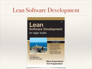 Lean Software Development
 