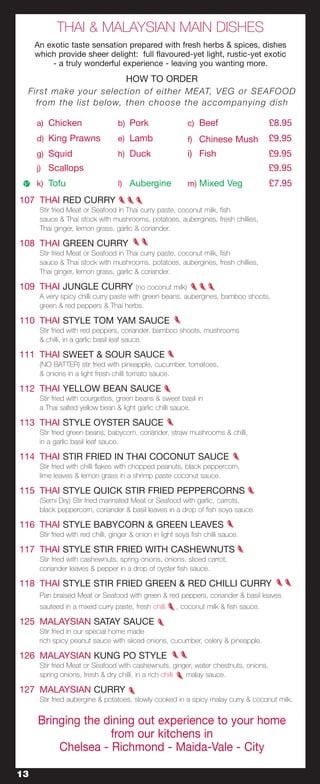 Gourmet Food Delivery Chelsea Online Menu