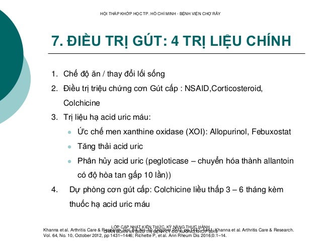 Gout _ Chẩn đoán và điều trị