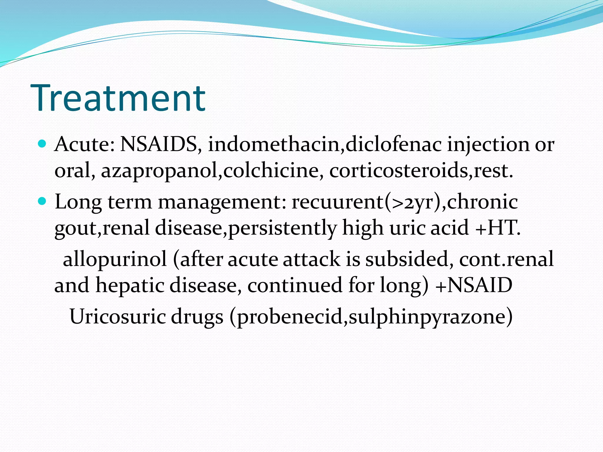 Gout | PPTX