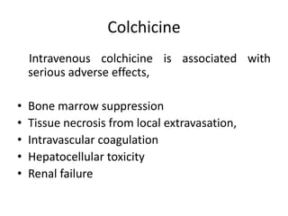 Hyperuricemia, Gout and Gouty Arthritis - Dhaval Joshi | PPTX