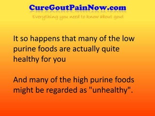 Gout and uric acid