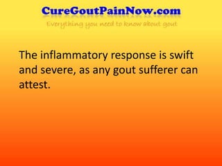 Gout and uric acid