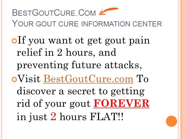 Cure Gout Naturally In Hours Cure Gout Naturally In Hours