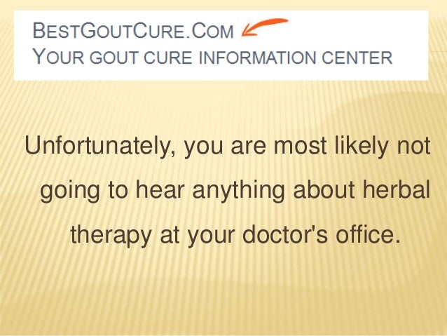 Cure Gout Naturally In Hours Cure Gout Naturally In Hours