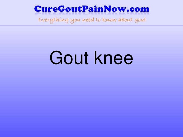 Gout Knee