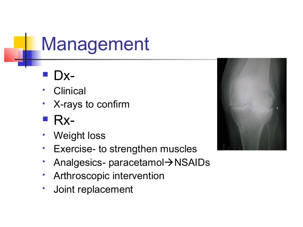Gout & osteoarthritis