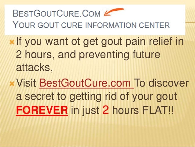 Best Natural Remedies For Gout Pain Best Natural Remedies For Gout Pain