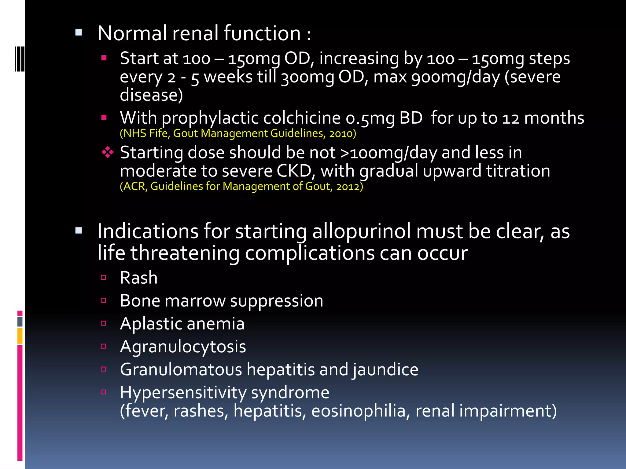 Gout presentation | PPTX