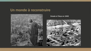 Un monde à reconstruire
Dresde et Tokyo en 1945
 