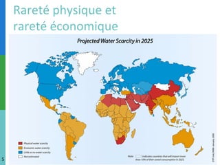 Rareté physique et 
rareté économique 
5 
 