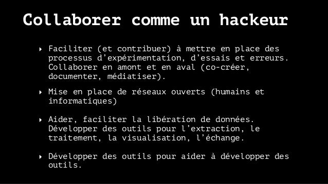 Gouverner Comme Un Hackeur