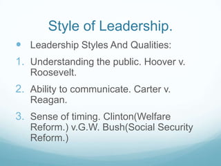 All About The President And Foreign Policy.