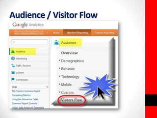 Audience / Visitor Flow 
 