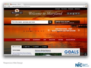 Responsive Web Design
 