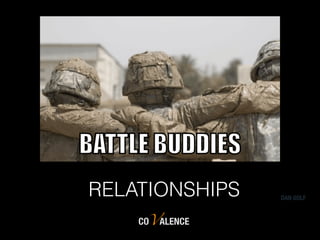 COVALENCE
DAN GOLF
RELATIONSHIPS