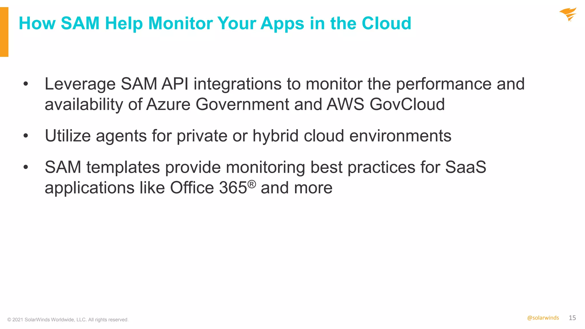 Government Webinar: Monitoring Azure and Deploying SolarWinds on Azure Government Just Got Easier