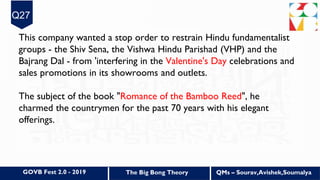 The Big Bong Theory- Bengali Pop Culture and fandom quiz(Q+A) Slide 35